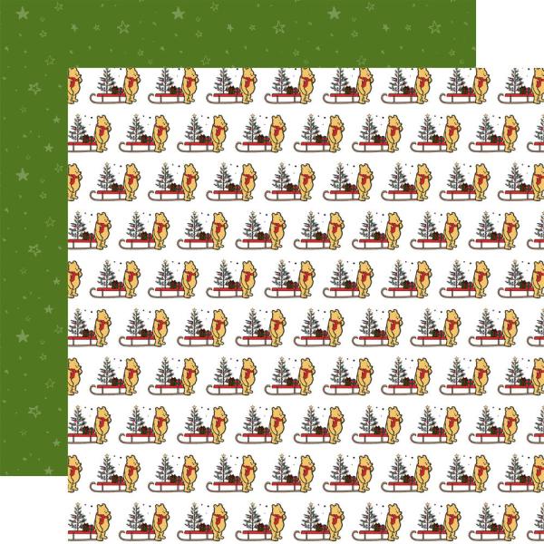 Echo Park - Designpapier "Winnie The Pooh Christmas" Collection Kit 12x12 Inch - 12 Bogen