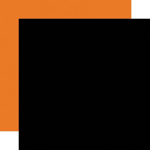 Carta Bella - Cardstock "Halloween Fun" Coordinating Solids Paper Pack 12x12 Inch - 6 Bogen