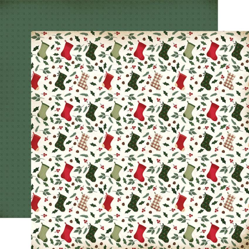 Carta Bella - Designpapier "A Vintage Christmas" Collection Kit 12x12 Inch - 12 Bogen  