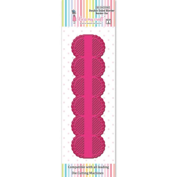 Dress My Craft - Stanzschablone "Double Sided Border" Dies