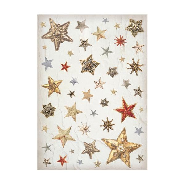 Stamperia - Decopatch Papier "Backgrounds" Decoupage A4 - 6 Bogen  