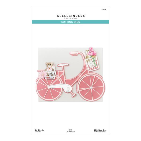 Spellbinders - Stanzschablone "Big Bicycle" Dies
