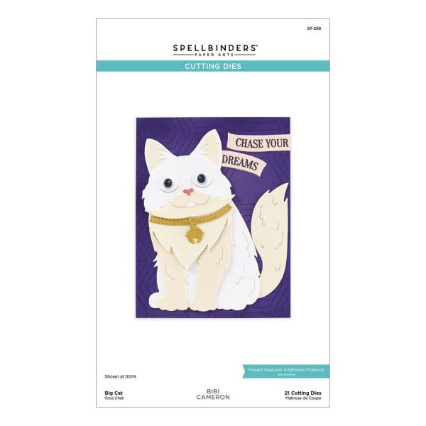 Spellbinders - Stanzschablone "Big Cat" Dies