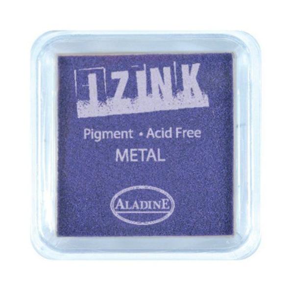 Aladine - Izink Pigment Ink Pad "Metal Purple" Pigment Stempelkissen