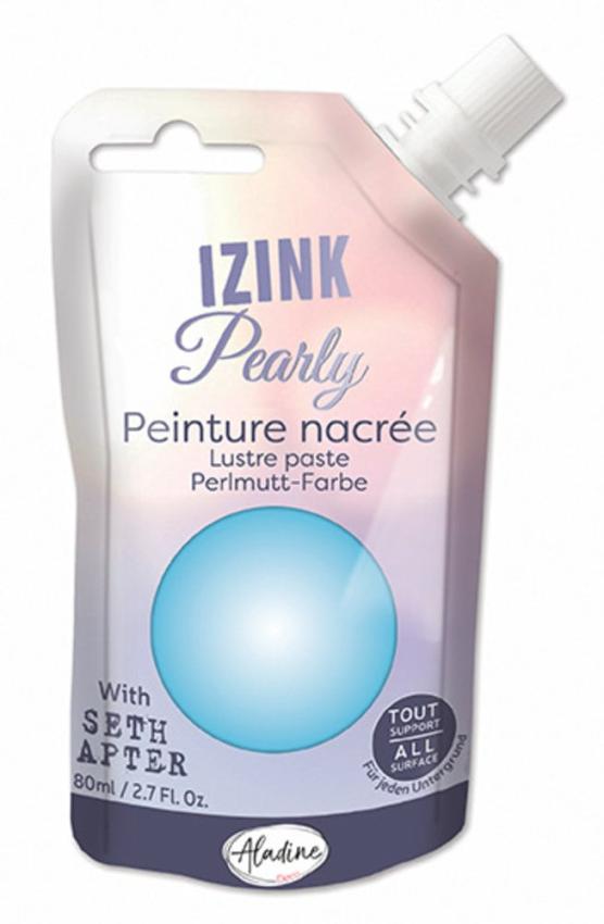 Aladine - Perlmutt Paste "Winter Sky" Izink Pearly Lustre Paste 80ml