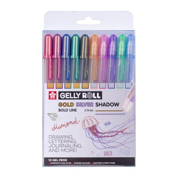 Sakura - Gelstift - Silver & Gold Shadow Set - Gelly Roll Pen