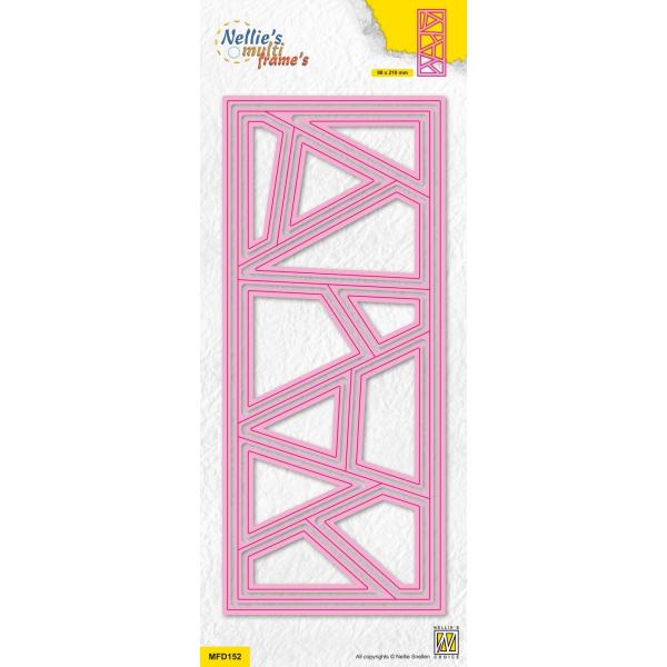 Nellie Snellen - Stanzschablone "Continue Slim-Line Dies Quilt-2" Multi Frame´s Dies