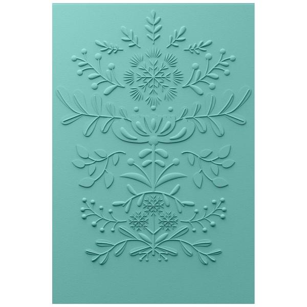 Sizzix - 3D Prägefolder "Yuletide" Embossing Folder Design by Catherine Pooler