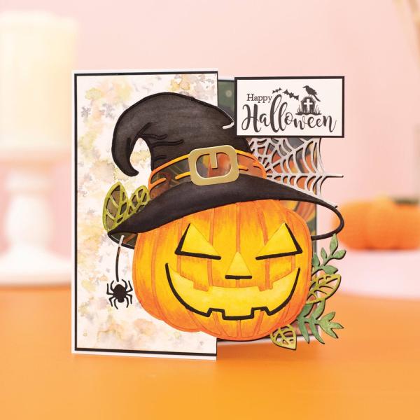 Crafters Companion - Stanzschablone "Pumpkin Carving" Dies
