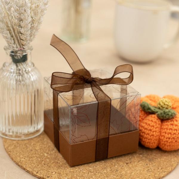 Crafters Companion "Pumpkin Spice Season" Luxury Foiled Acetate 8x8 Inch - 12 Bogen 