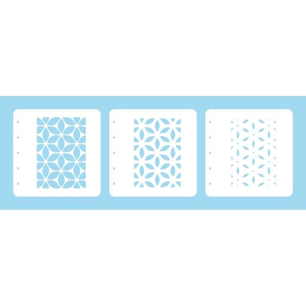 Nellie Snellen - Schablone "Flower" Stencils for Magnetic Colouring - Layered Stencil