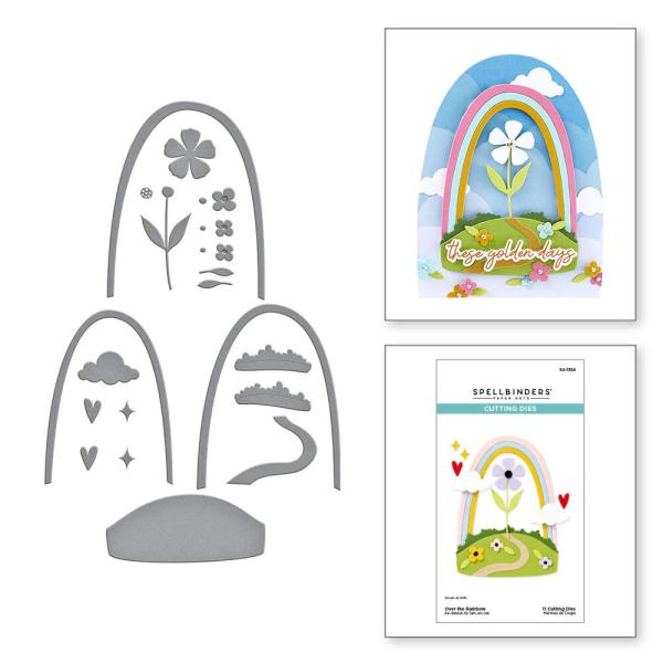 Spellbinders - Stanzschablone "Over The Rainbow" Dies