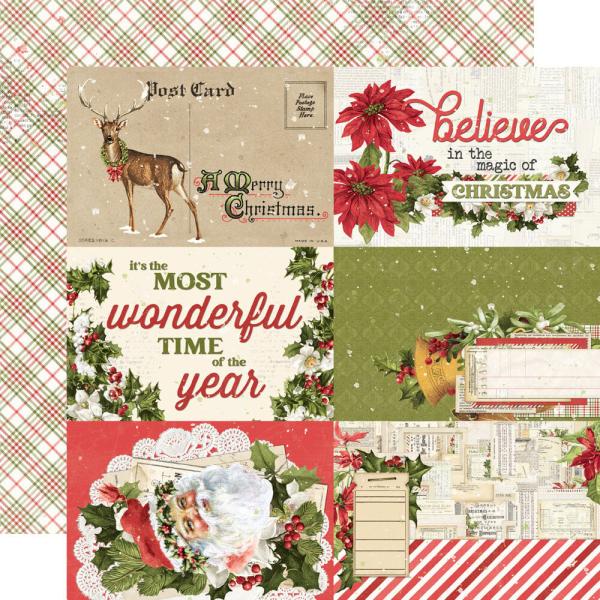 Simple Stories - Collectors Essential Kit "Simple Vintage Yuletide" 12 Bogen Designpapier