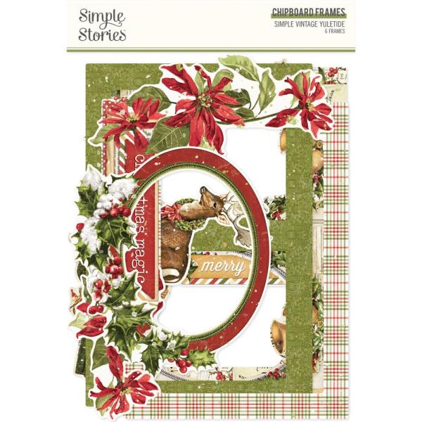 Simple Stories - Chipboard Frames "Simple Vintage Yuletide" 