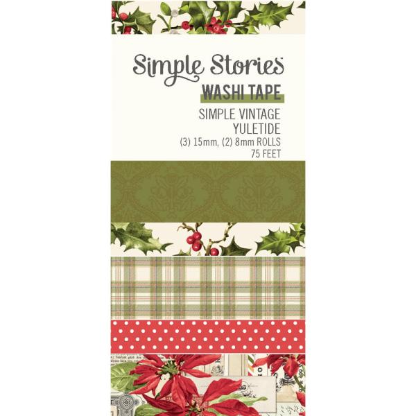 Simple Stories - Washi Tape "Simple Vintage Yuletide"