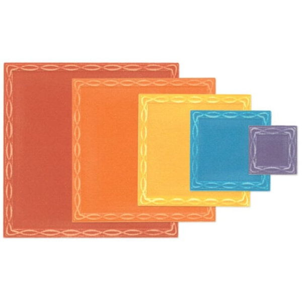 Sizzix - Stanzschablone "Fanciful, Yvette Interlaced Squares" Framelits Craft Dies Design by Stacey Park