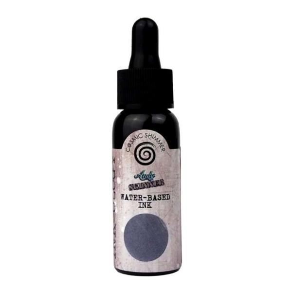 Cosmic Shimmer - Aquarelltinte "Cold Steel" Inkology Ink 30ml