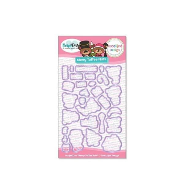 Carlijn Design - Stanzschablone "Merry Toffee Nuts " Dies