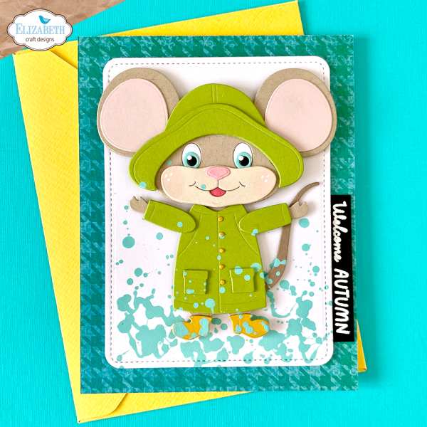 Elizabeth Craft Designs - Stempelset "Mice Sentiments" Clear Stamps