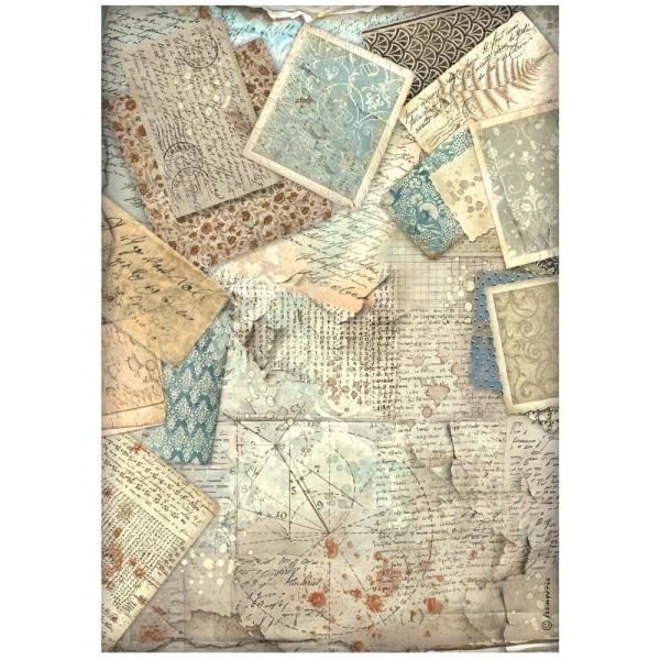 Stamperia - Decopatch Papier "Selection" Decoupage A4 - 6 Bogen  