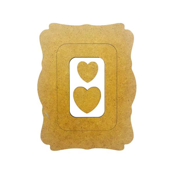Stamperia - Holzteile "Alterego Frames and Hearts" MDF Crafty Shapes Blanks