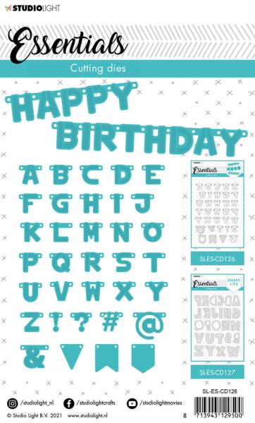 Studio Light - Stanzschablone "Garland Alphabet" Dies