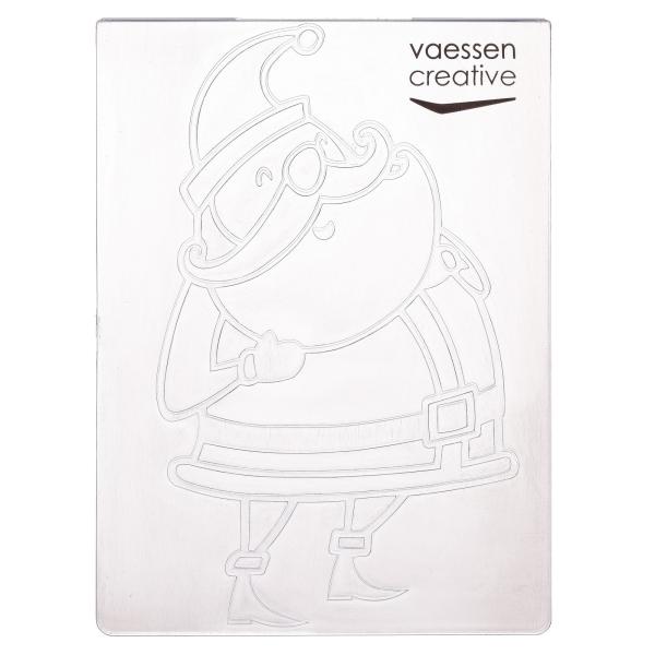 Vaessen Creative - Prägefolder "Weihnachtsmann" Embossingfolder
