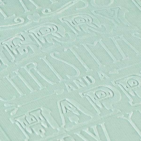 Vaessen Creative - Prägefolder "Weihnachtsvers" Embossingfolder