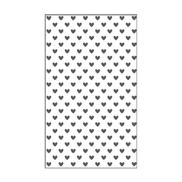 Vaessen Creative - Prägefolder "Herzen" Embossingfolder