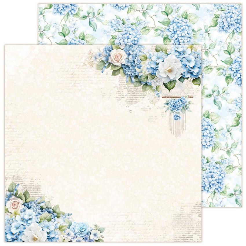 LemonCraft - Designpapier "Dear Diary Hydrangea" Paper Pad 12x12 Inch - 6 Bogen
