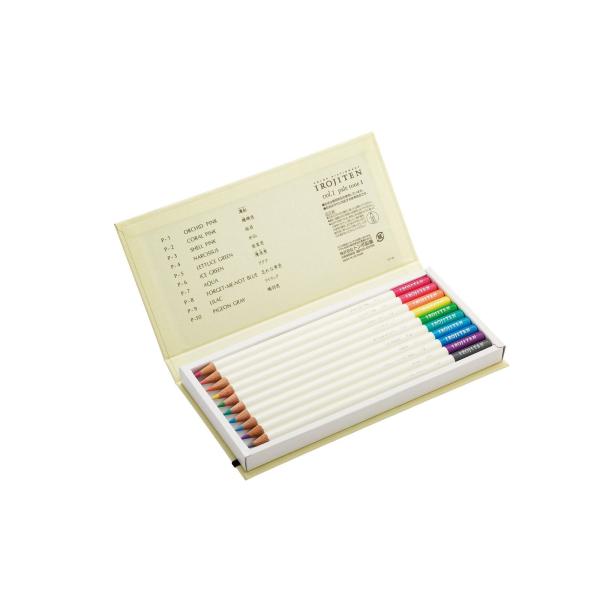 Tombow - Color Pencil IROJITEN "Pale Tone Volume 1" 10 Buntstifte