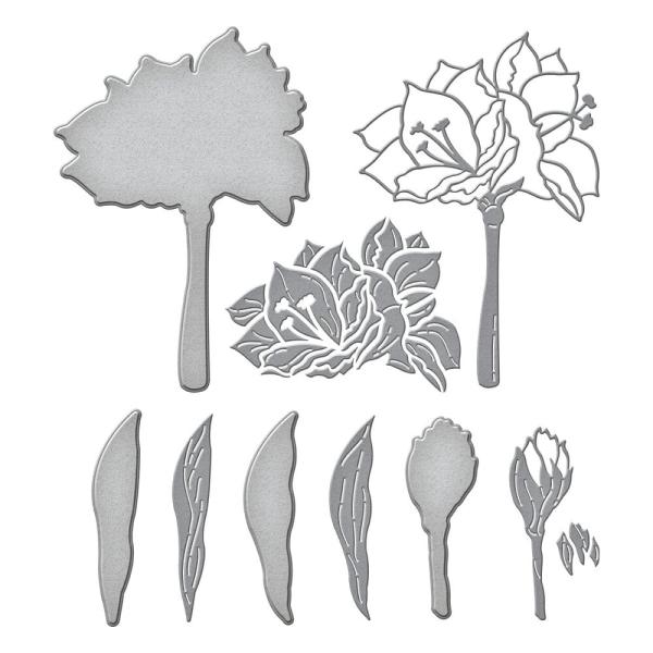 Spellbinders - Stanzschablone "Yana's Amaryllis" Dies