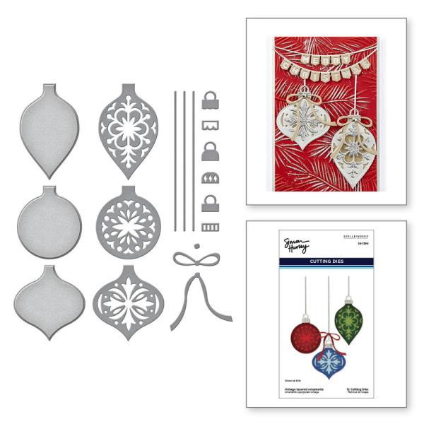 Spellbinders - Stanzschablone "Vintage Layered Ornaments" Dies
