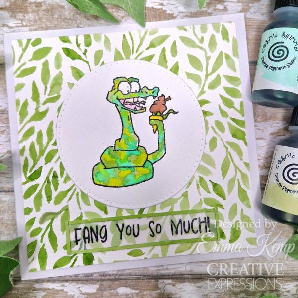Creative Expressions - Stempelset "One In a Chameleon" Clear Stamps 15,2x20,3cm