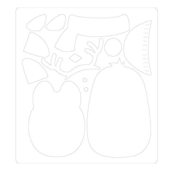 Sizzix - Stanzschablone "Pinguin Freunde" Bigz Craft Dies Design by Olivia Rose