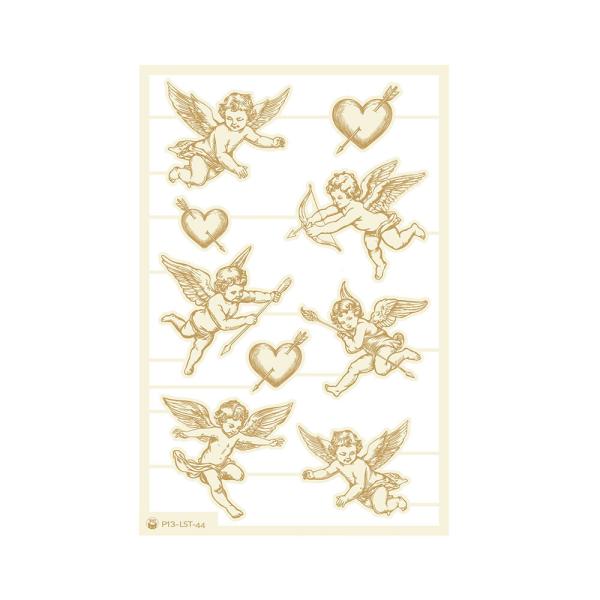 Piatek P13 - Stanzteile "Love Stories" Chipboard Embellishments 01
