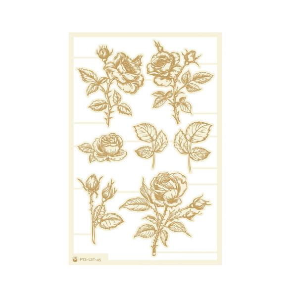 Piatek P13 - Stanzteile "Love Stories" Chipboard Embellishments 02