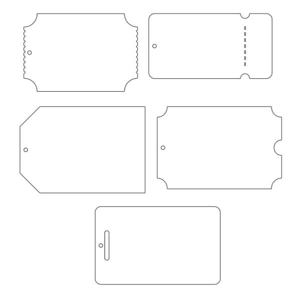 Piatek P13 - Light Chipboard Album Base 6x6 Inch "Travel Journal"