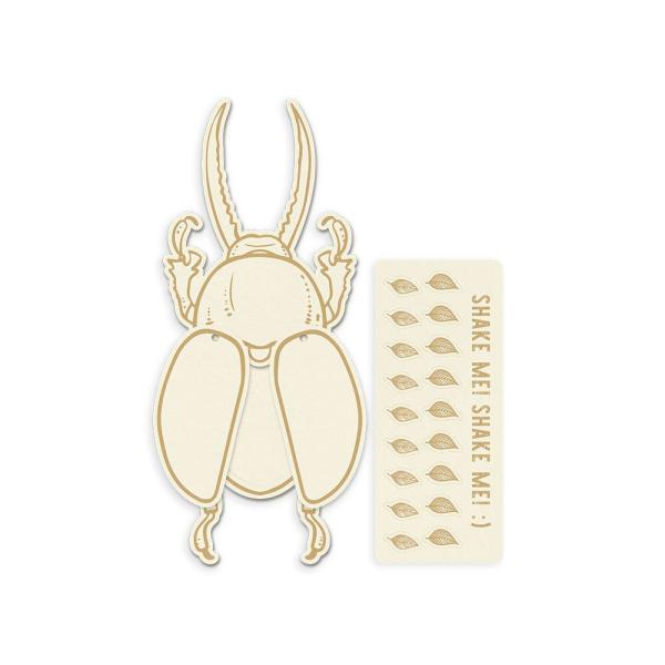 Piatek P13 - Stanzteile "Shaker Base Bug" Chipboard Embellishments 