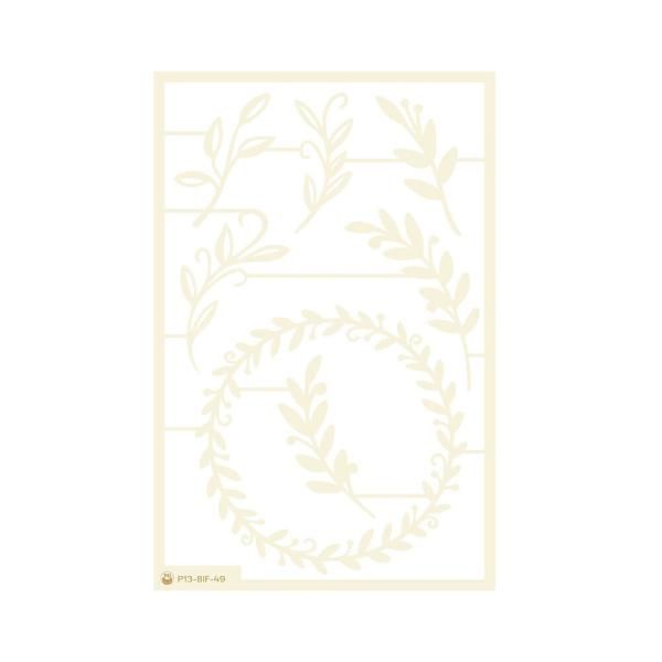 Piatek P13 - Stanzteile "Believe in Fairies" Chipboard Embellishments 06
