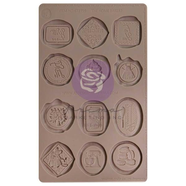Prima Marketing - Gießform 5x8 Inch"Sweet Seal" Mould