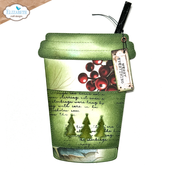 Elizabeth Craft Designs - Stanzschalone "Take Away Cup" Dies