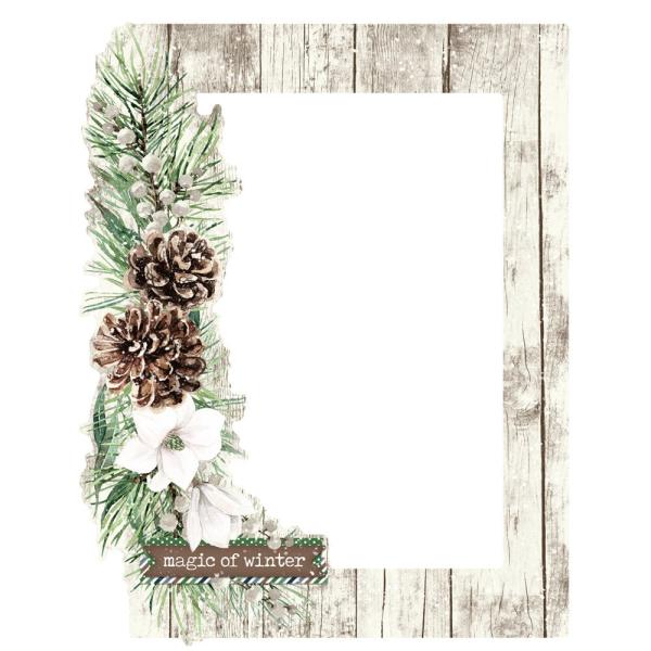 Simple Stories - Chipboard Frames "Simple Vintage Fresh Snow" 