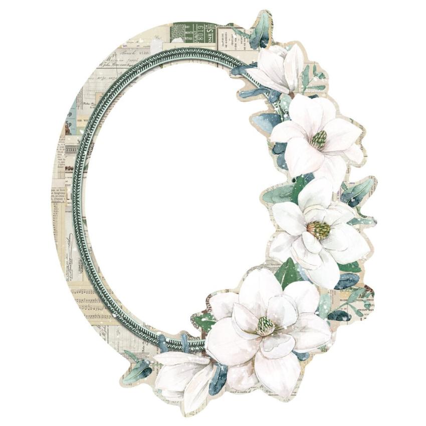 Simple Stories - Chipboard Frames "Simple Vintage Fresh Snow" 