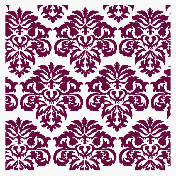 Crafters Companion - Prägefolder "Elegant Damask" 2D Embossingfolder Design by Sheena Douglass