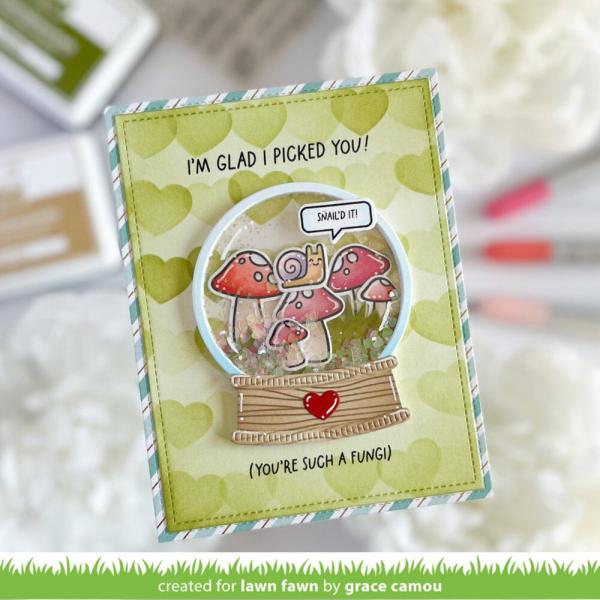 Lawn Fawn - Stempelset "To My Fungi" Clear Stamps
