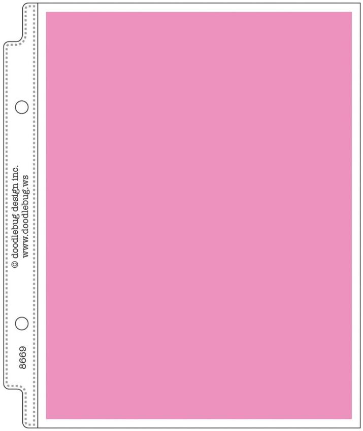 Doodlebug Design "Mini Album 6x8 Inch Protectors" 