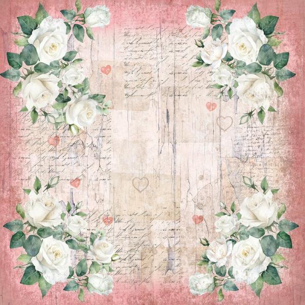 Crafters Companion - Designpapier "From the Heart" Paper Pack 6x6 Inch - 36 Bogen