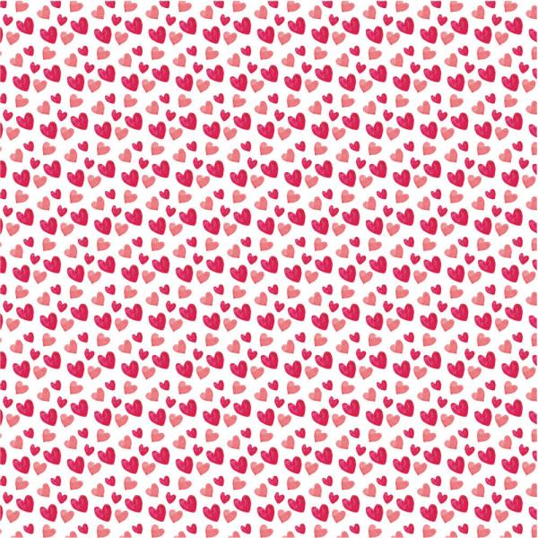 Crafters Companion - Designpapier "Happy Valentines!" Paper Pack 6x6 Inch - 36 Bogen