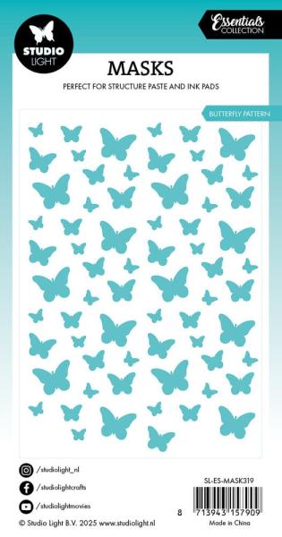 Studio Light - Schablone "Butterfly Pattern" Stencil  